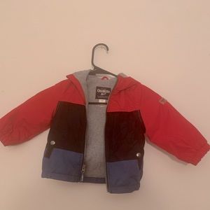 Boys light fleece lined Oshkosh jacket